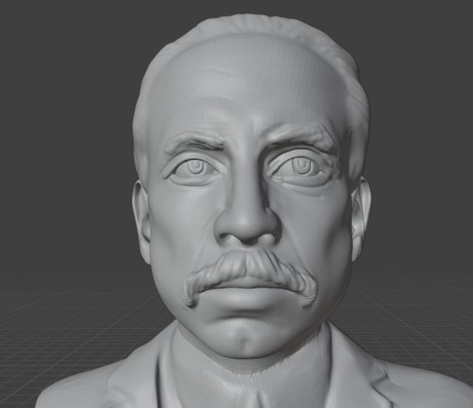 Rainer Maria Rilke 3D print model_18