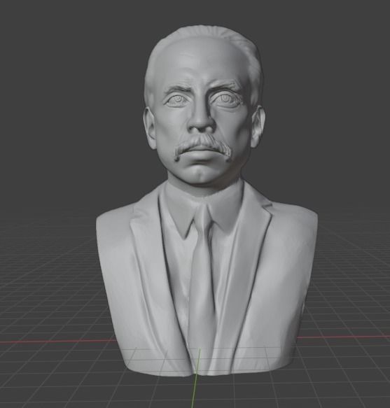Rainer Maria Rilke 3D print model_1