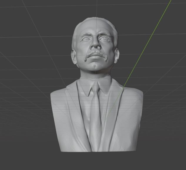 Rainer Maria Rilke 3D print model_11