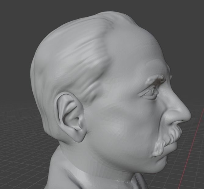 Rainer Maria Rilke 3D print model_17