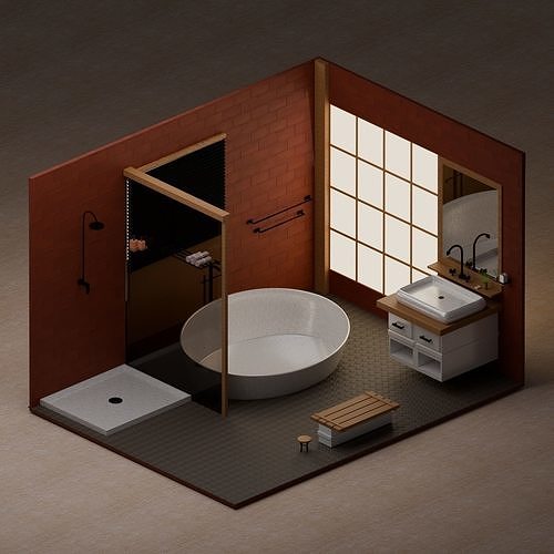 bathroom 3D model