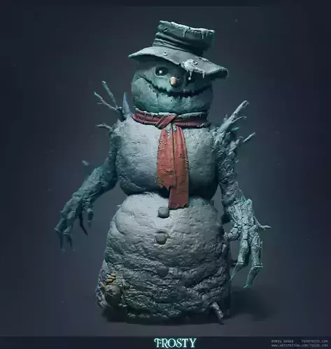  Frosty - The Cold Devourer  3D print model