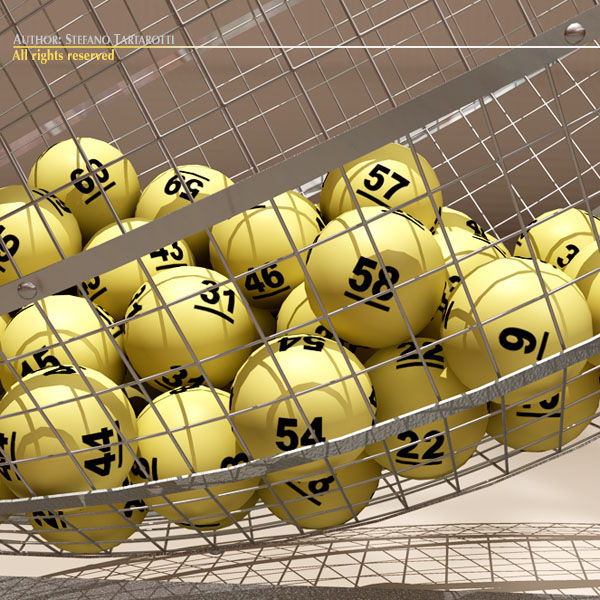 Lottery cage 3D model_6