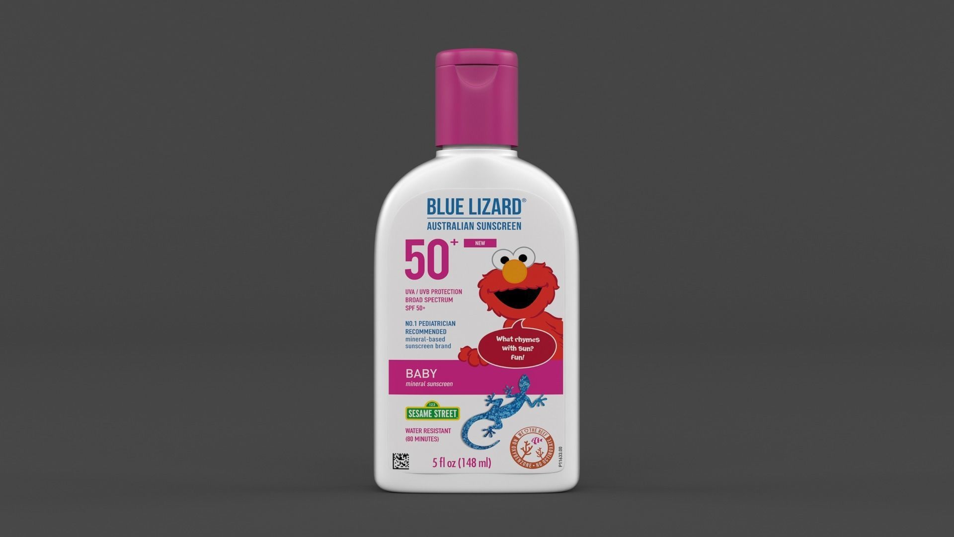 Sunscreen Lotion 3D model_4