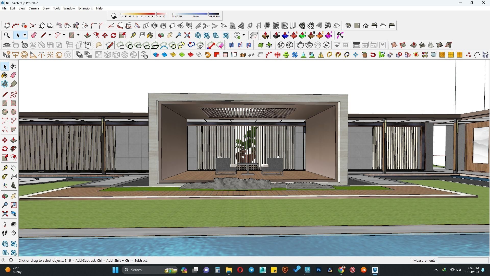 Villa casa 3d model  3D model_5