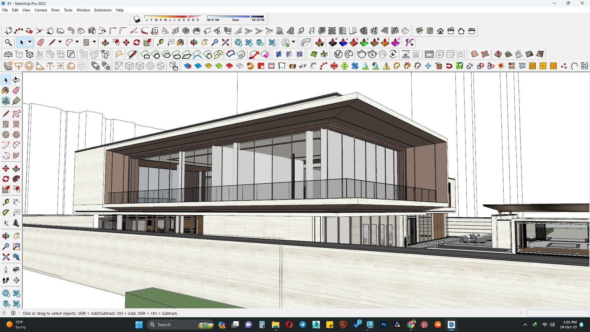 Villa casa 3d model  3D model_13