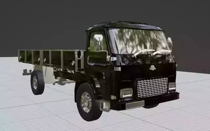 Truck 3D Model - High Poly