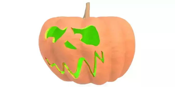 Pumpkin 18 3D model