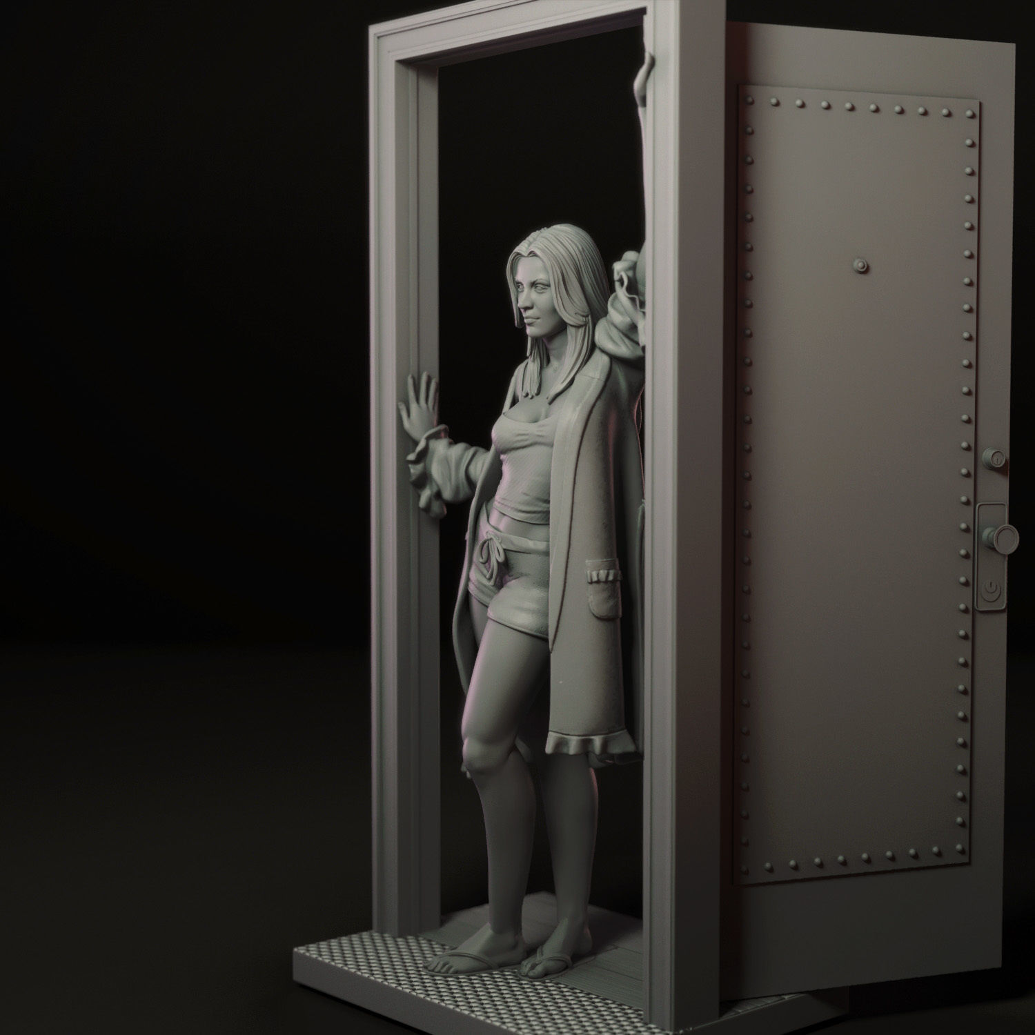 Penny Hofstadter 3D print model_8