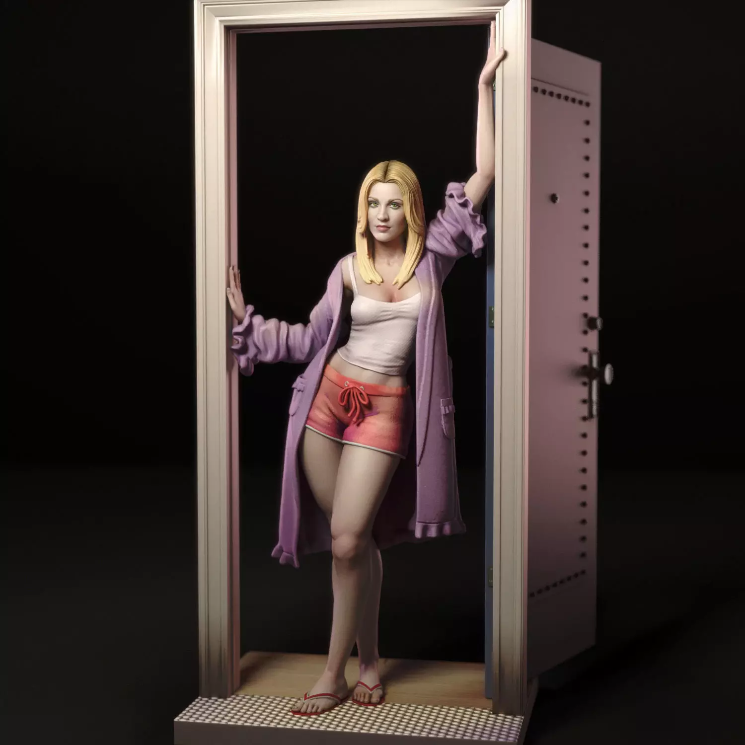 Penny Hofstadter 3D print model_0