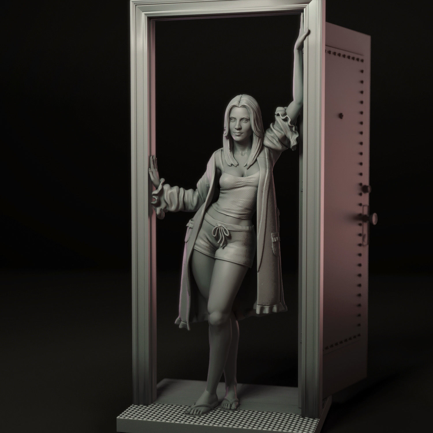 Penny Hofstadter 3D print model_6
