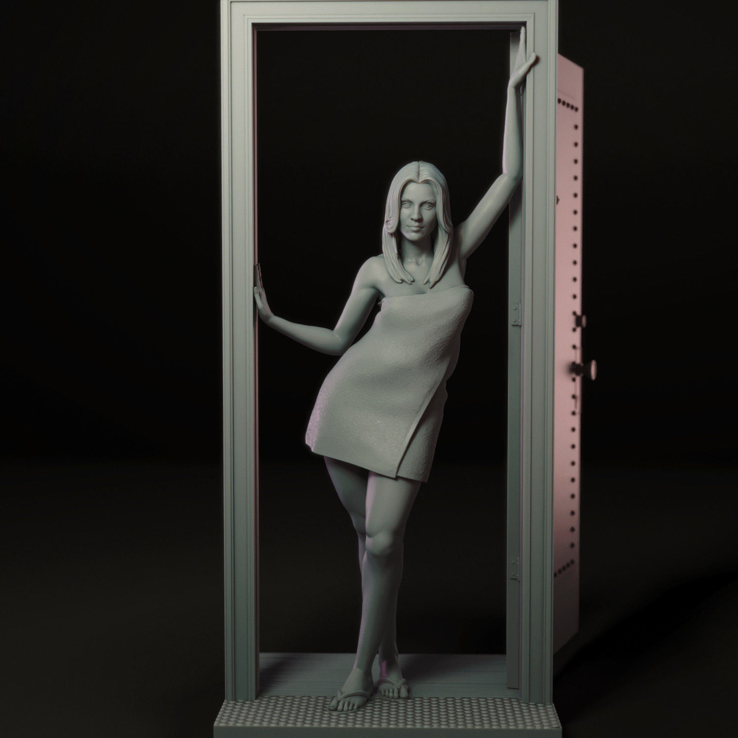 Penny Hofstadter 3D print model_15