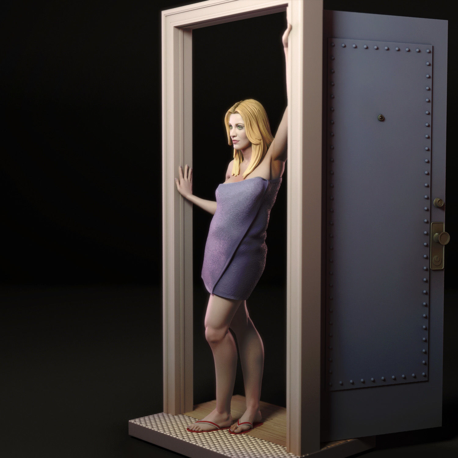 Penny Hofstadter 3D print model_14