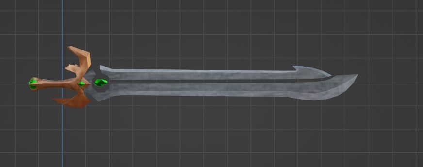 Magic Sword  -  High Poly Free low-poly 3D model_4