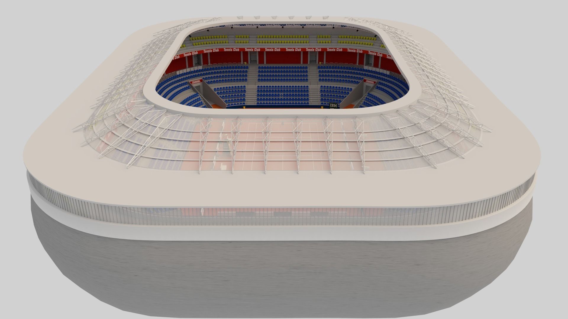 Tennis Stadium 3D model_5