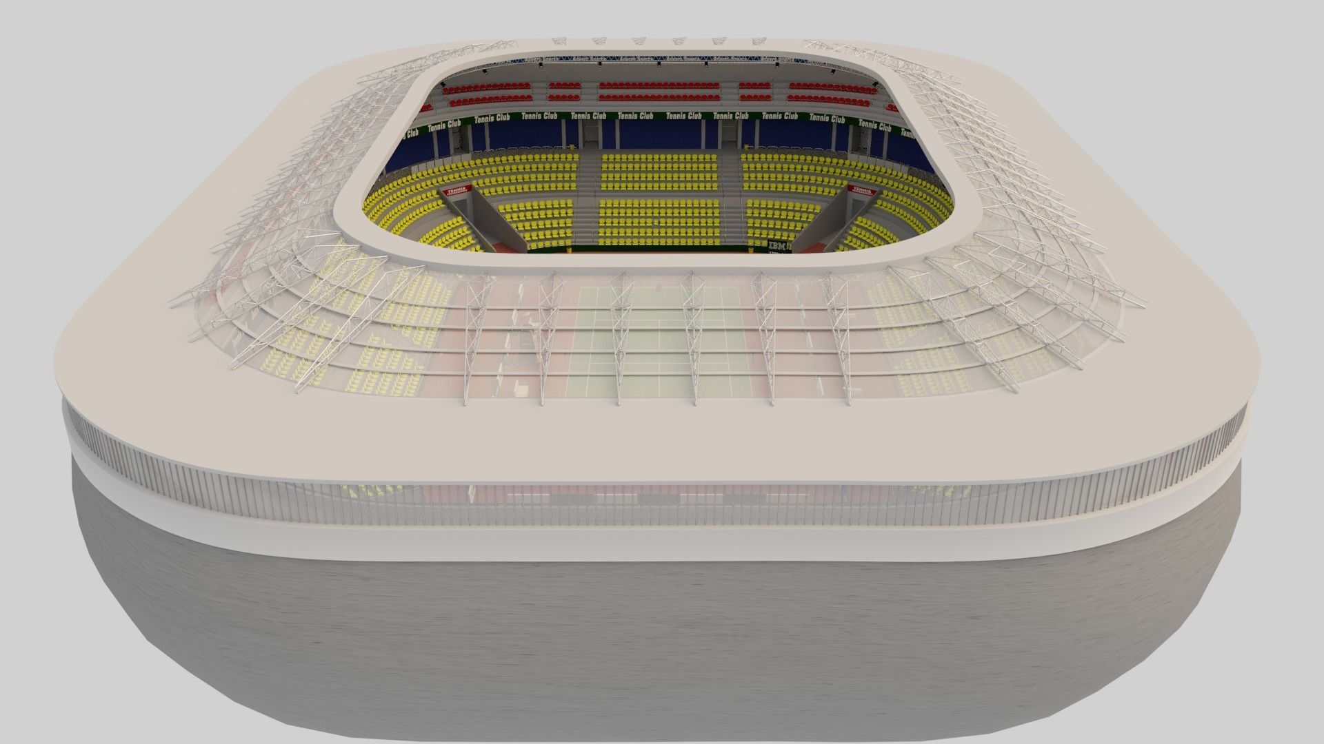 Tennis Stadium 3D model_5