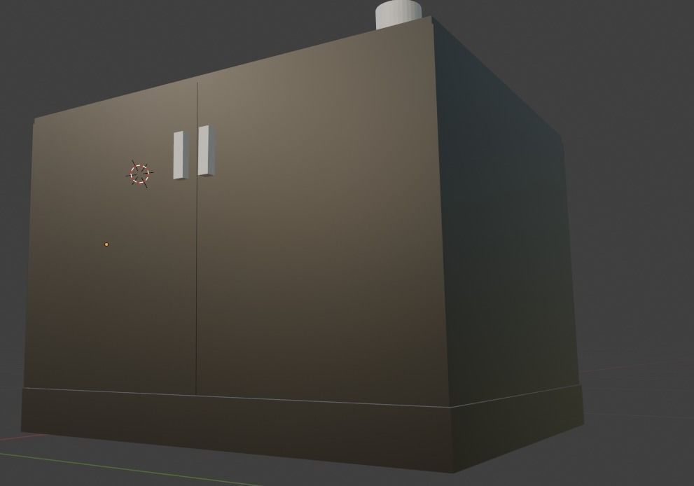 Cabinet 3D model_3