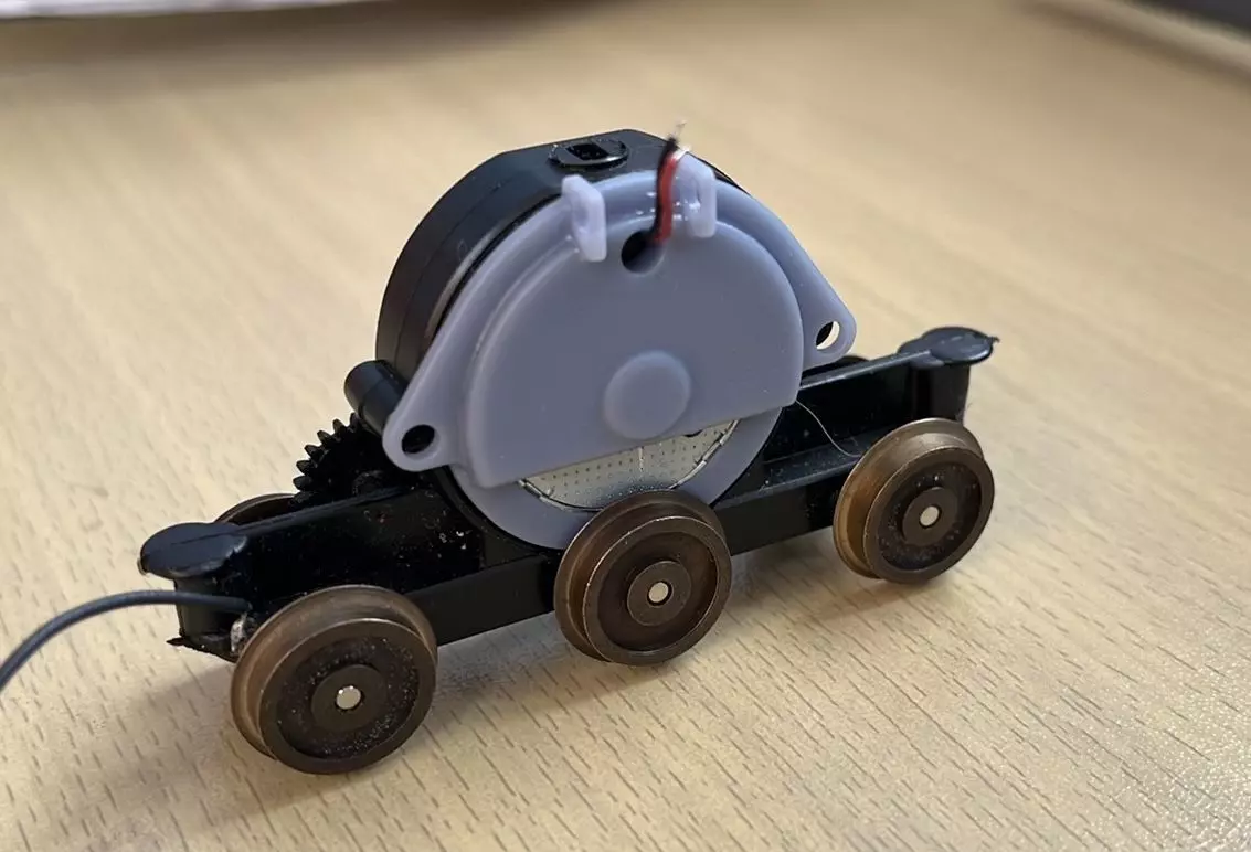 Model Railway - Co-Co Ringfield Motor Replacement Adapter 3D print model