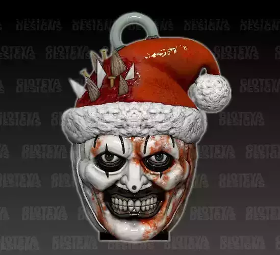 Horror Ornaments Terrifier Art The Clown