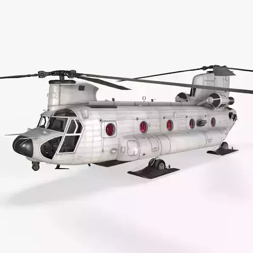  CH-47 Chinook Blank Livery Static --13--