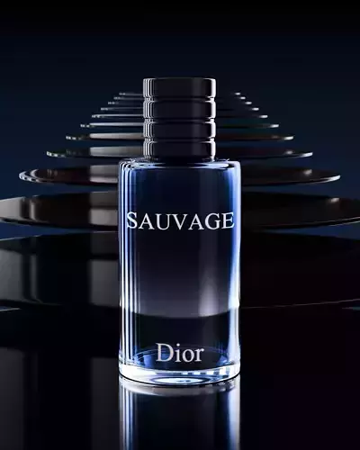 Dior Sauvage Perfume Bottle
