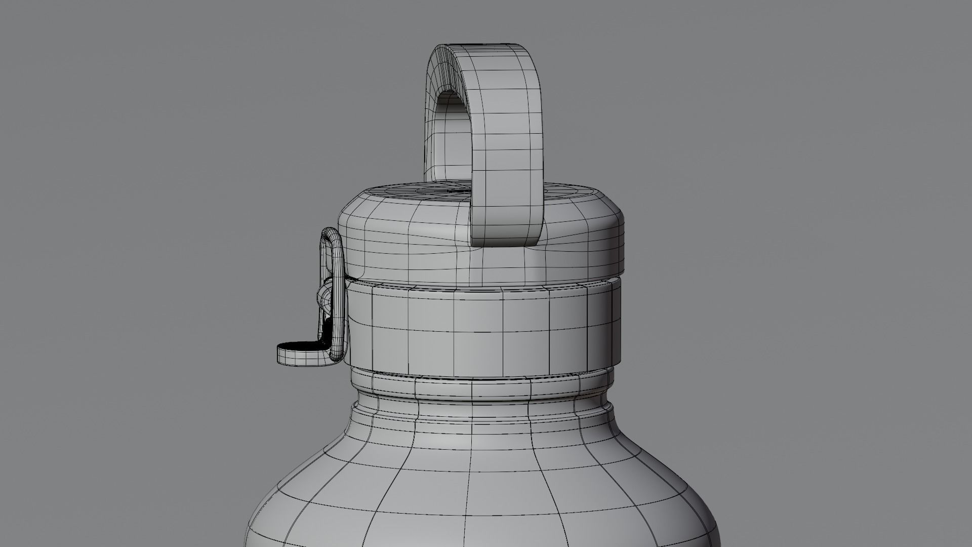 Sport Bottle 3D model_9