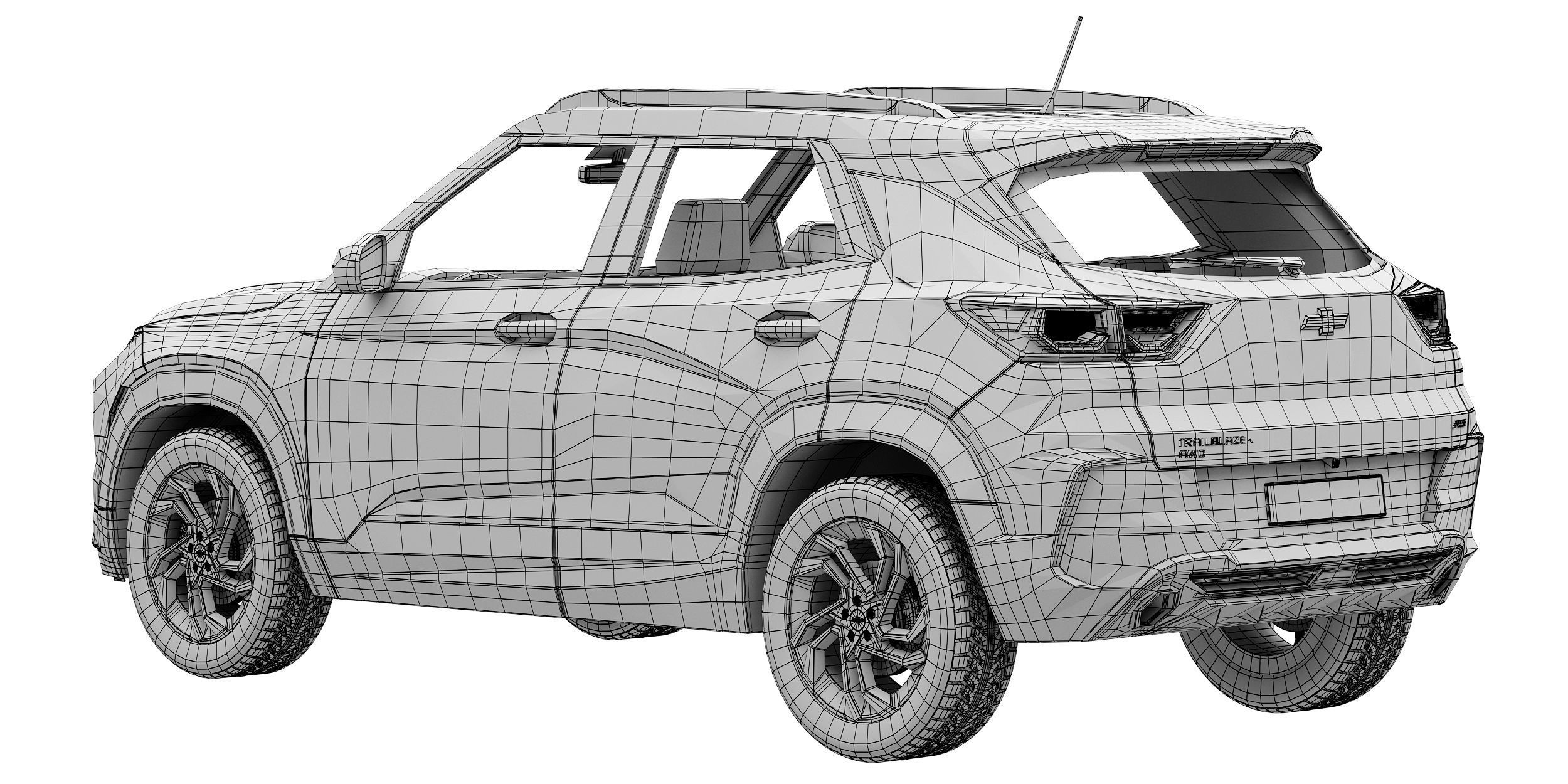 Chevrolet Trailblazer RS 2024 3D model_15