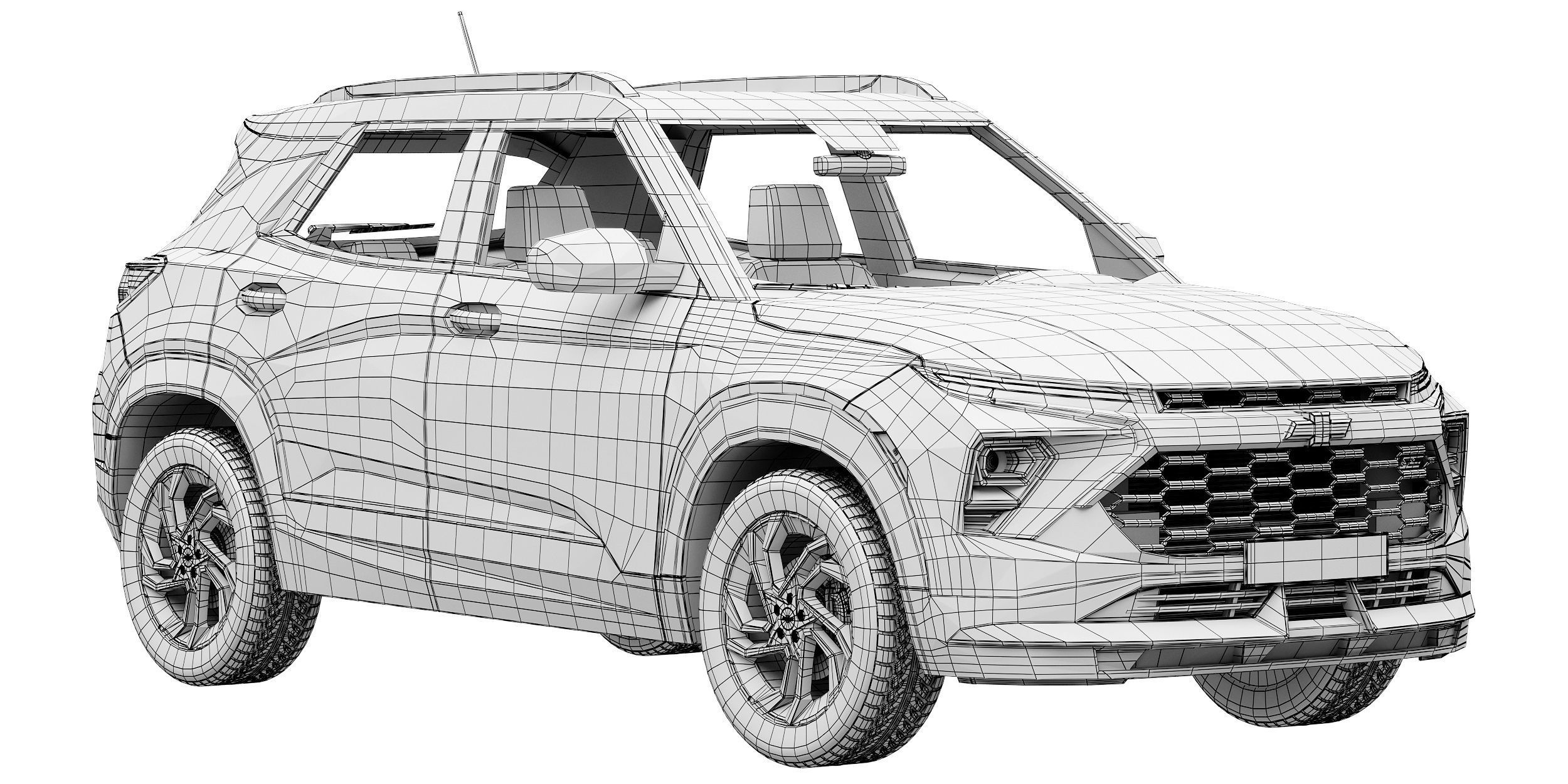 Chevrolet Trailblazer RS 2024 3D model_14