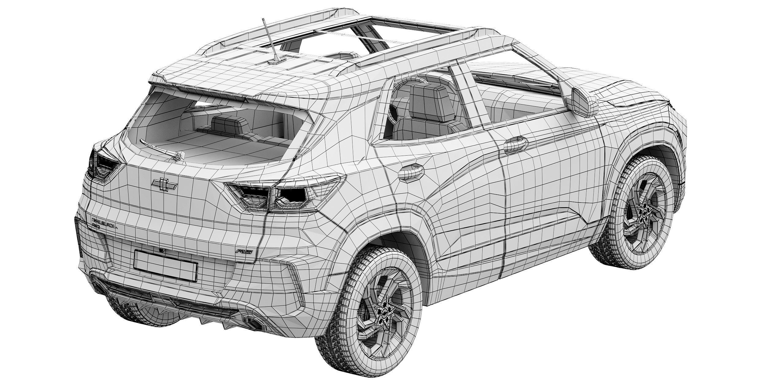 Chevrolet Trailblazer RS 2024 3D model_17