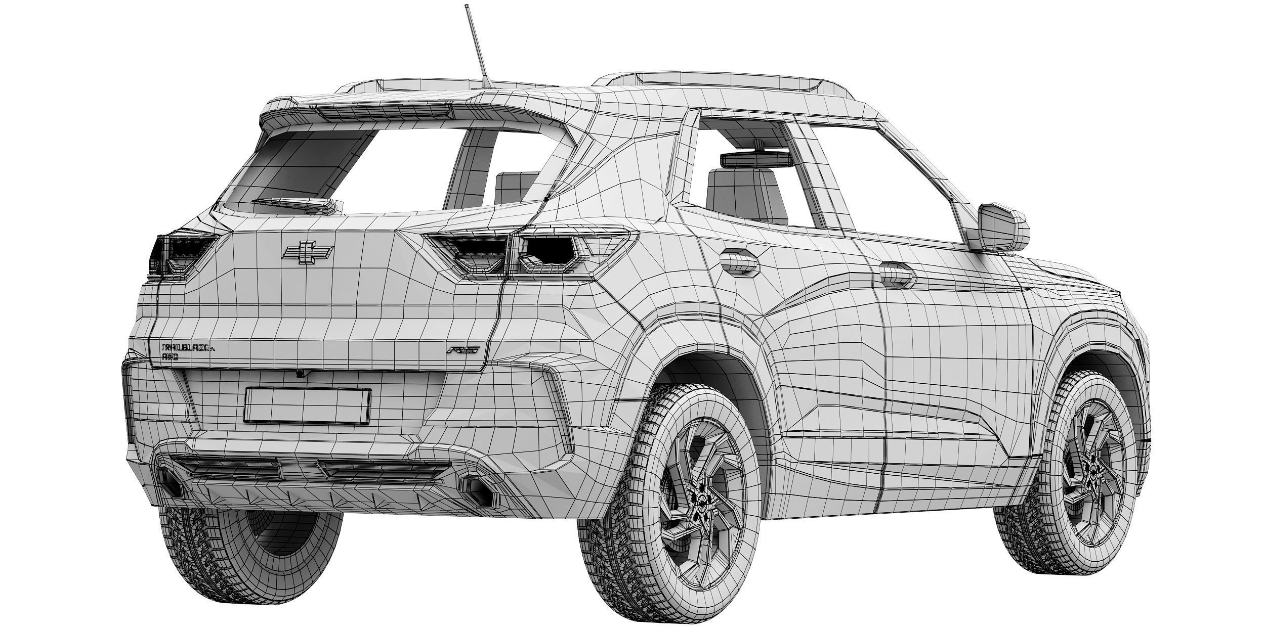 Chevrolet Trailblazer RS 2024 3D model_16