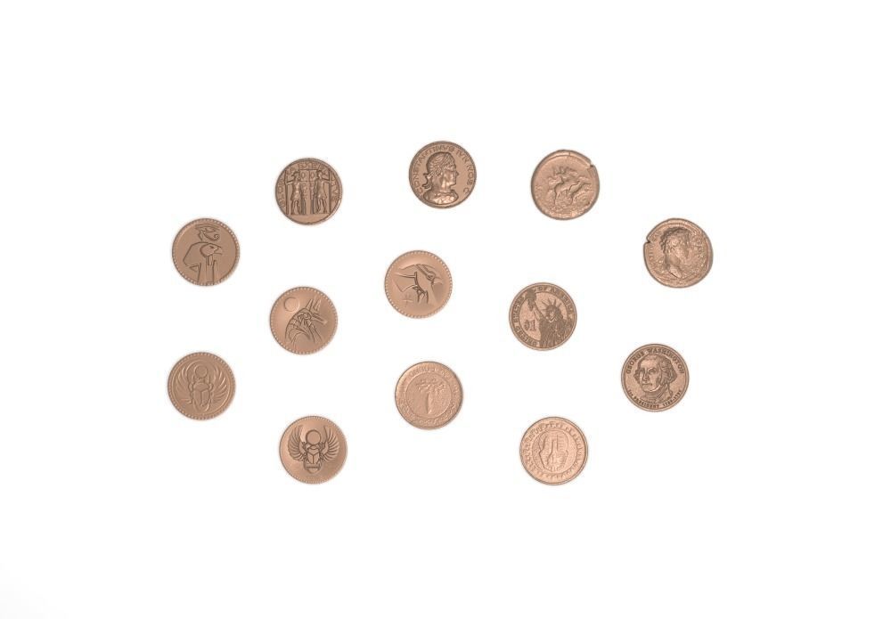 Ancient Coins Printable 3D model 3D printable | CGTrader