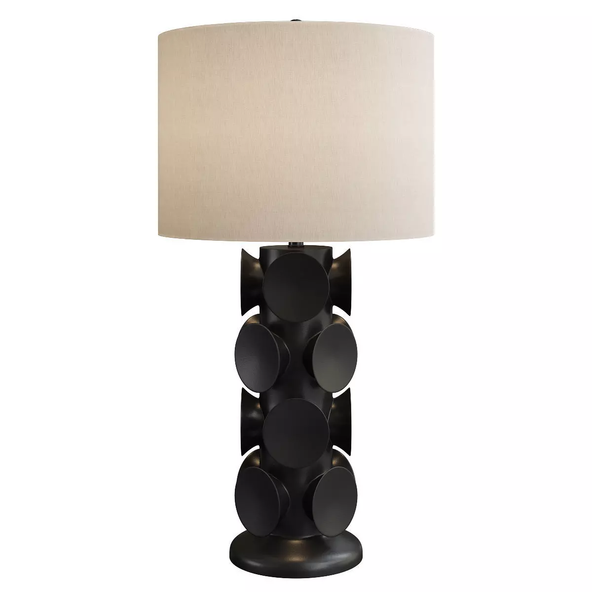 CURREY AND COMPANY TENTECOLO TABLE LAMP Low-poly 3D model_0