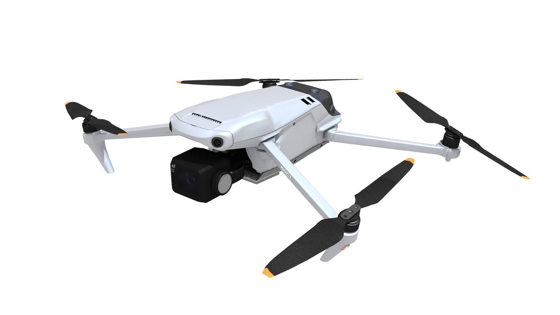 DJI Mavic 3 drone 3D model_1