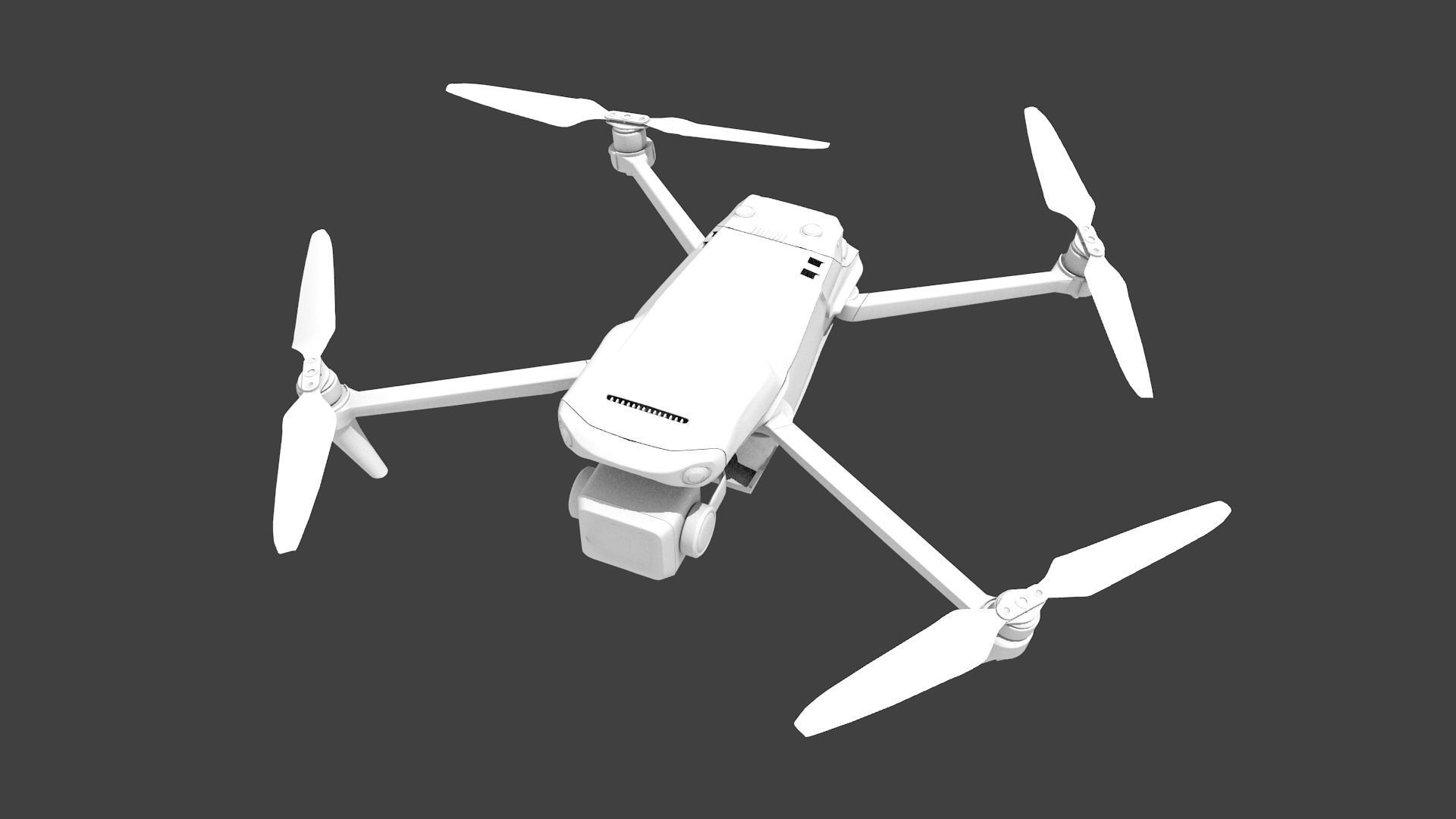 DJI Mavic 3 drone 3D model_5