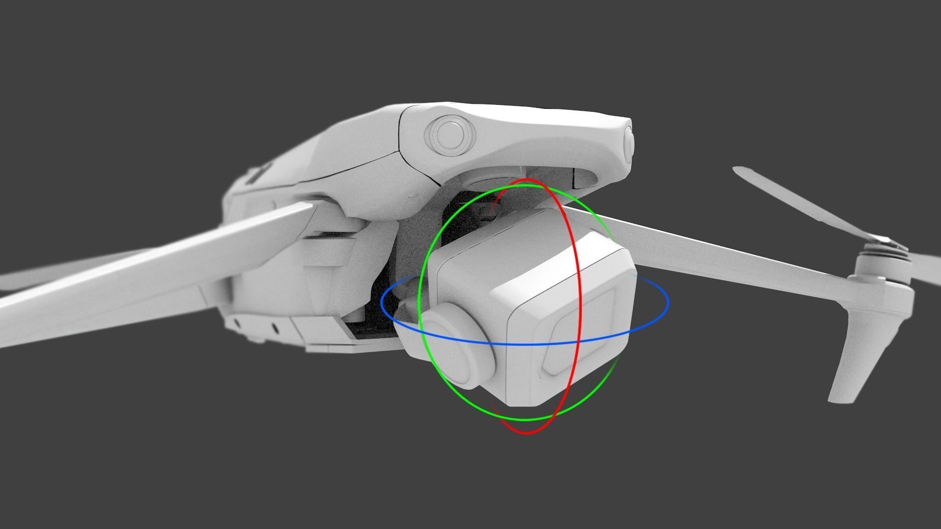 DJI Mavic 3 drone 3D model_12