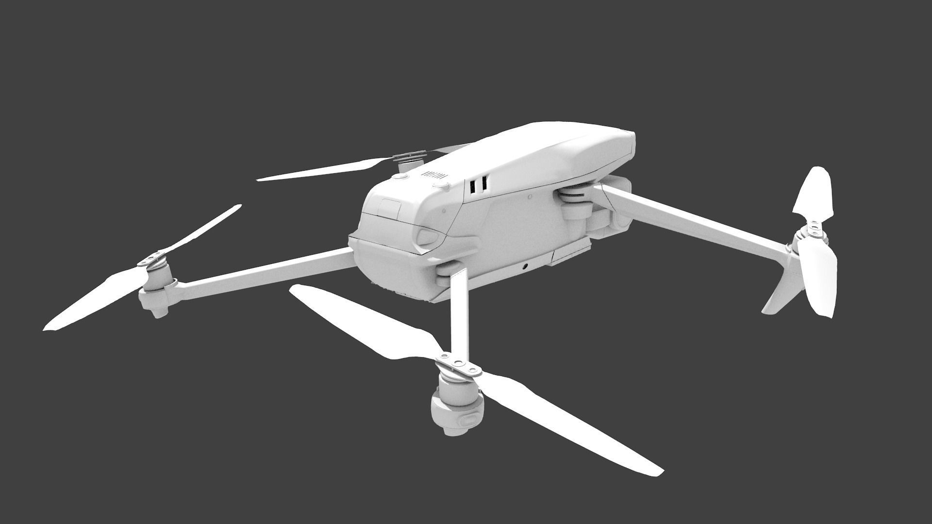 DJI Mavic 3 drone 3D model_6