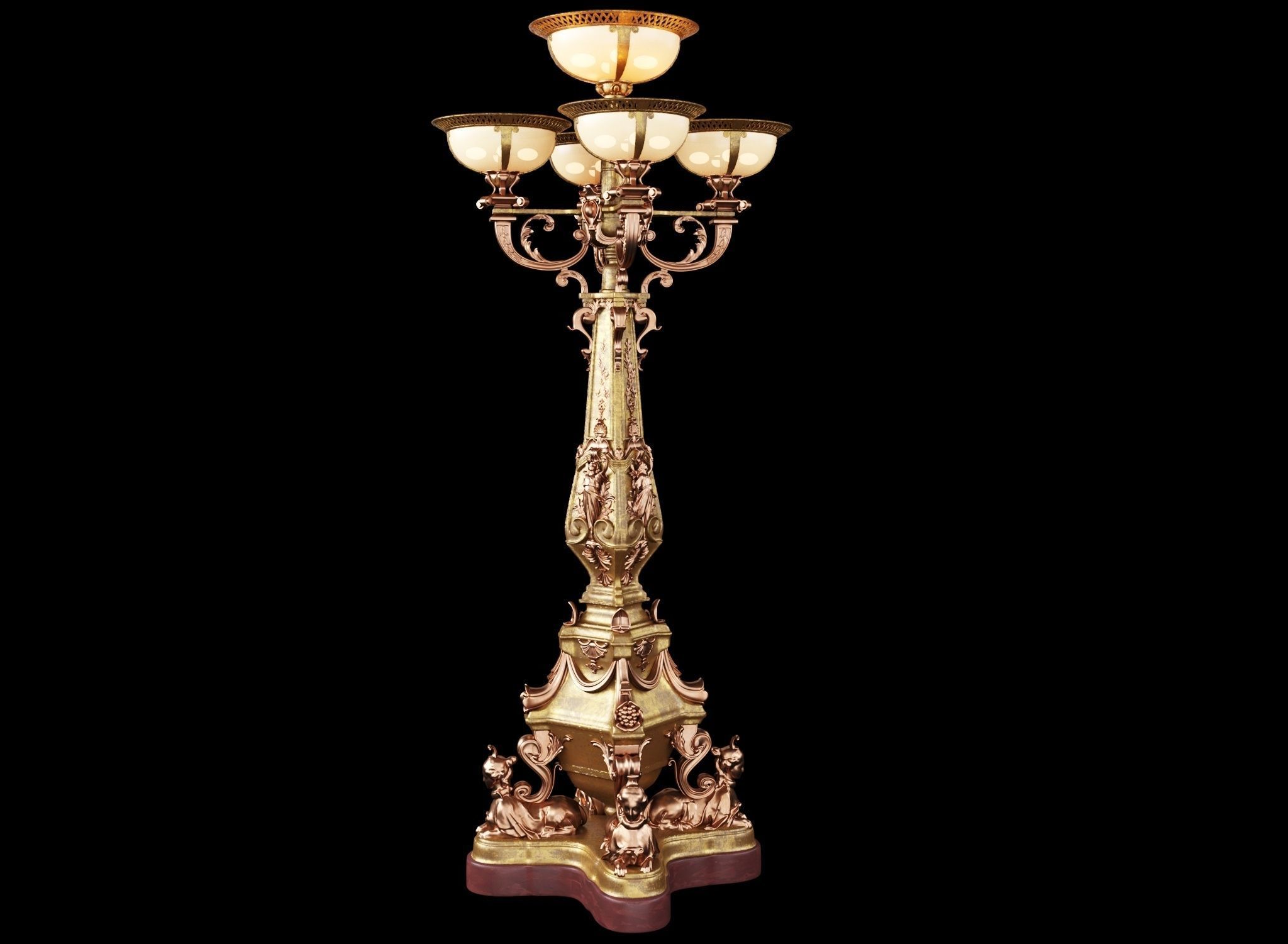  Street Light 3D model_1