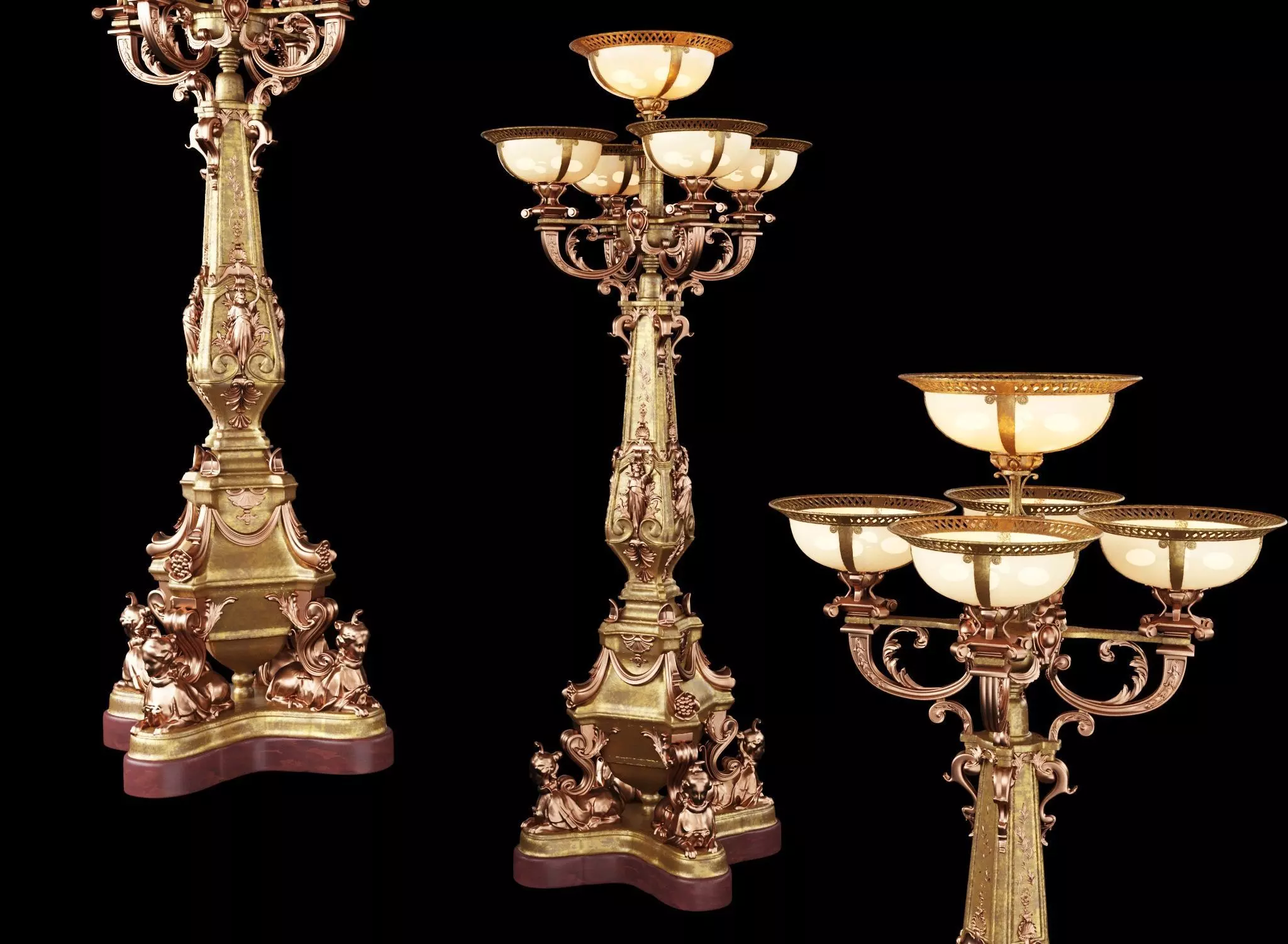  Street Light 3D model_0