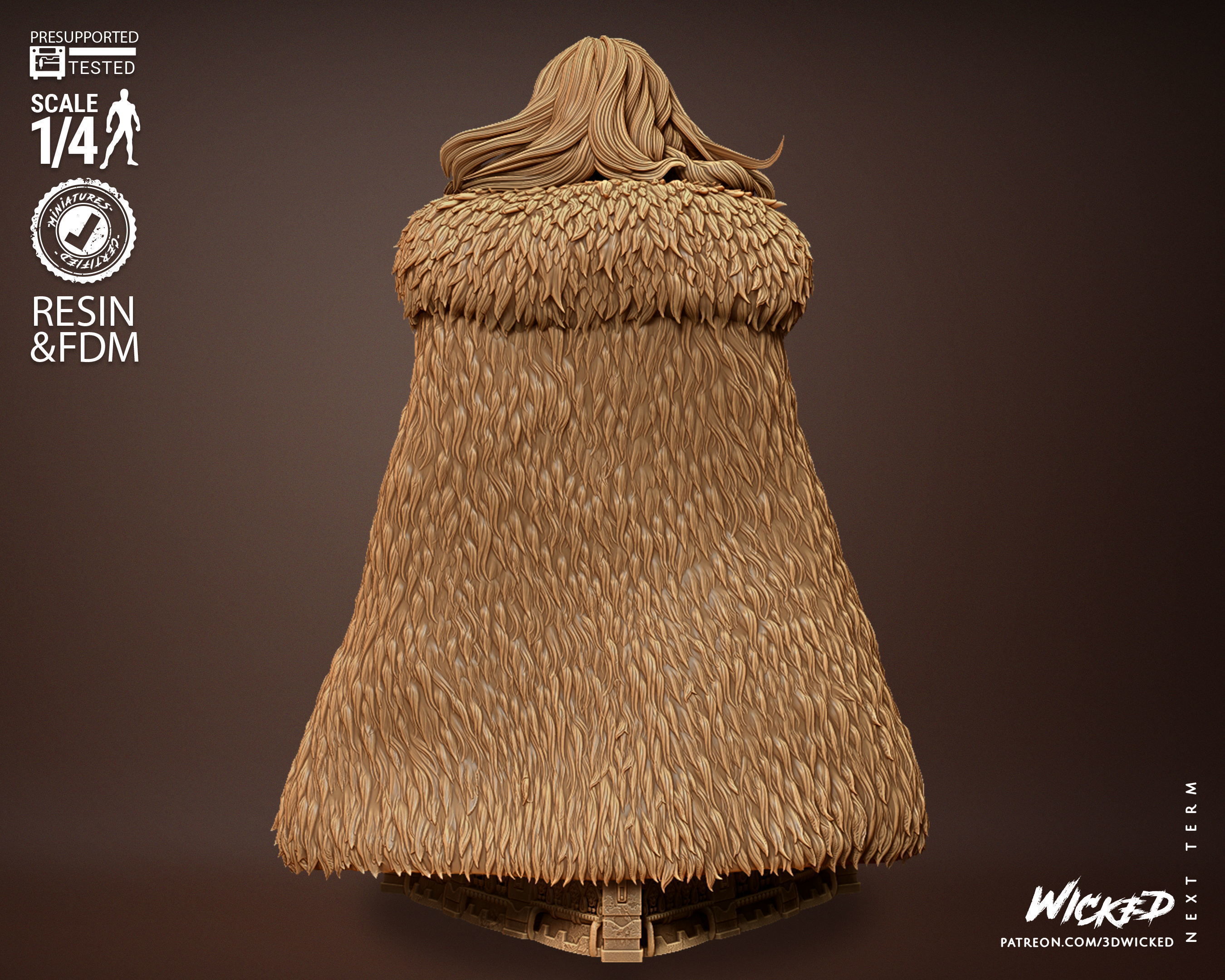 Wicked Marvel Emma Frost Bust Tested for 3D printing 3D print model_52