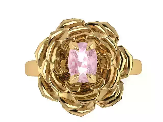 The Blooming Rose Ring 