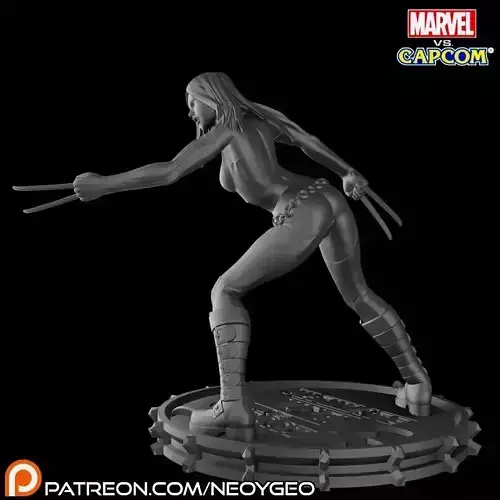 X-23 - MARVEL VS CAPCOM 3 3D print model