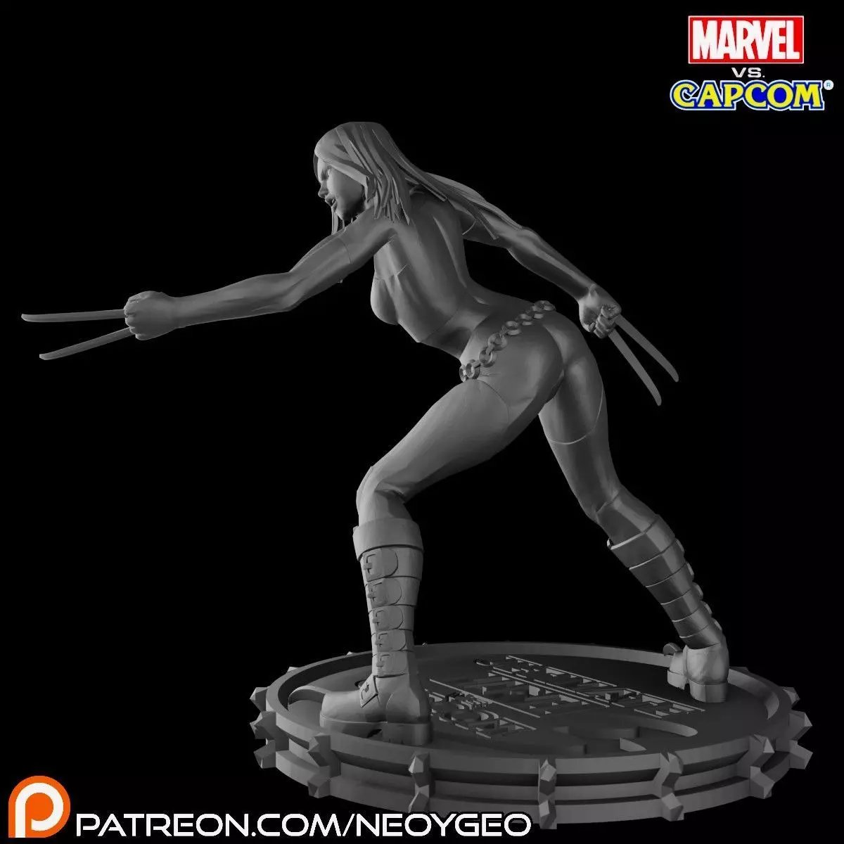 X-23 - MARVEL VS CAPCOM 3 3D print model_0