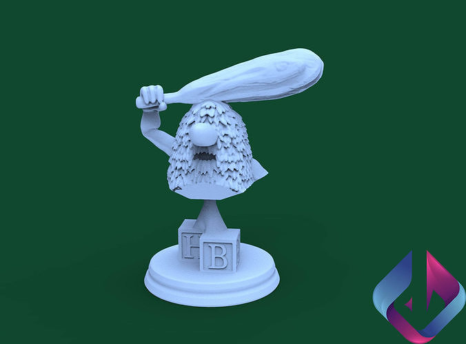 CAVERN DESTRO FOR 3DPRINTING 3D model