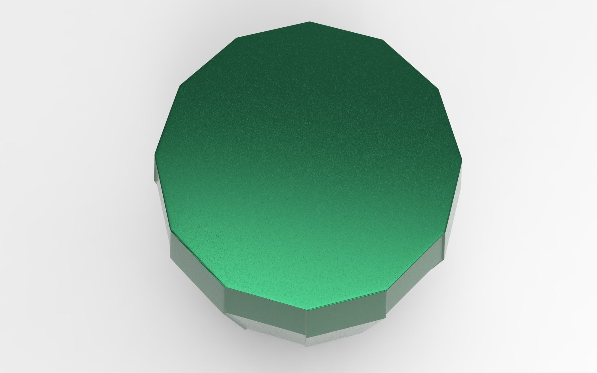 Piks Stool Low-poly 3D model_3