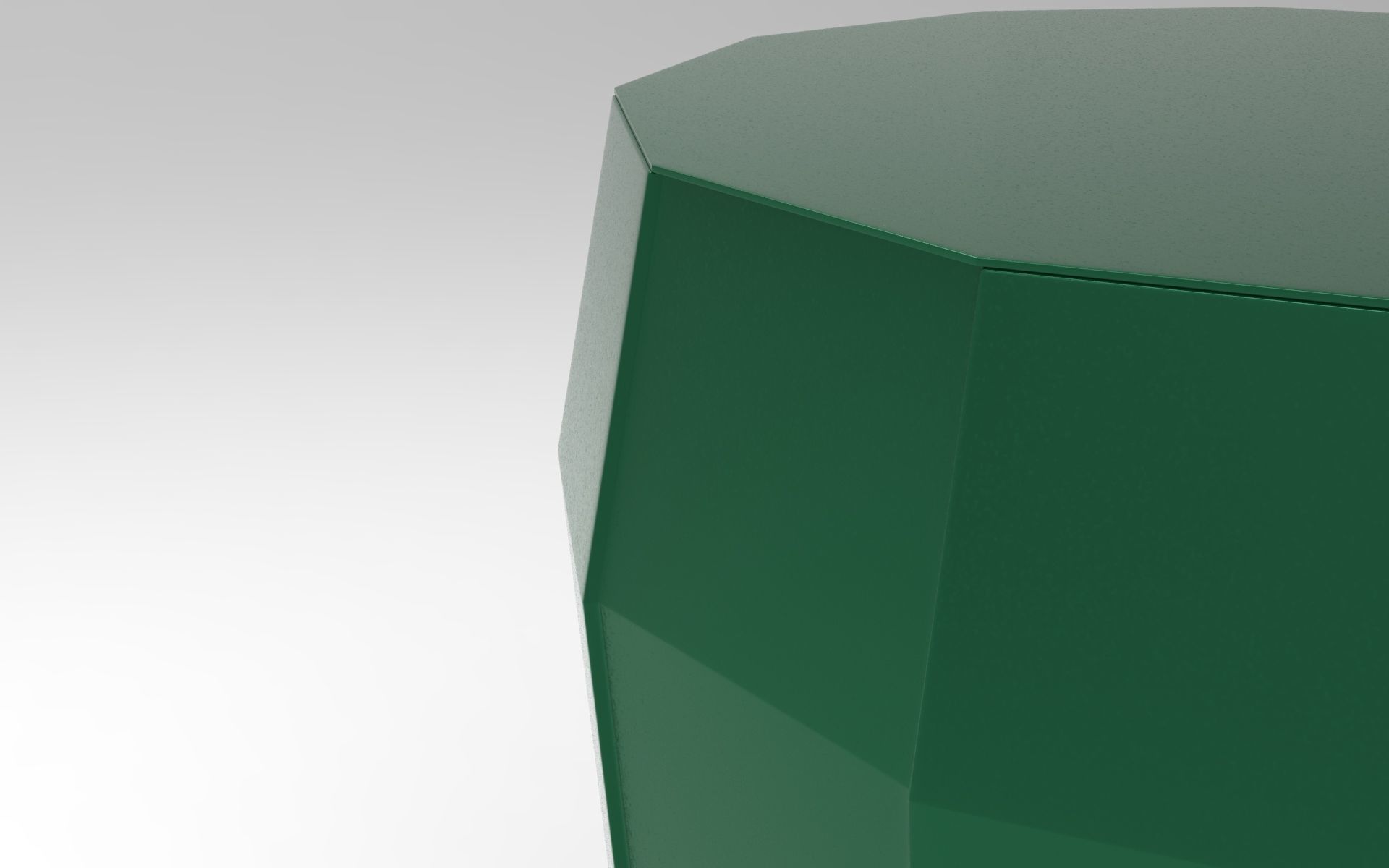 Piks Stool Low-poly 3D model_4