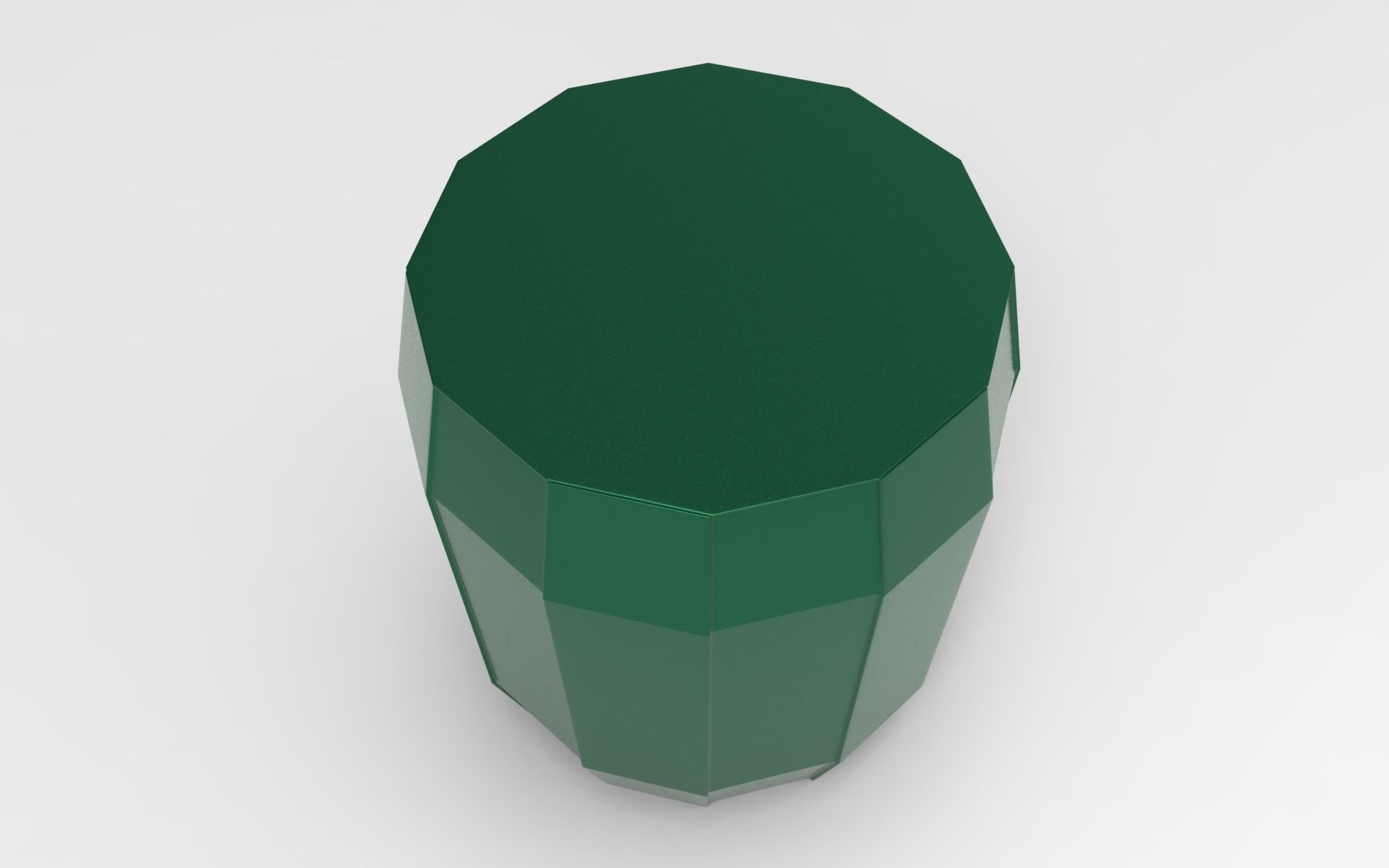 Piks Stool Low-poly 3D model_1