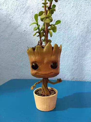 Groot Plant Pot 3D Printing Innovation
