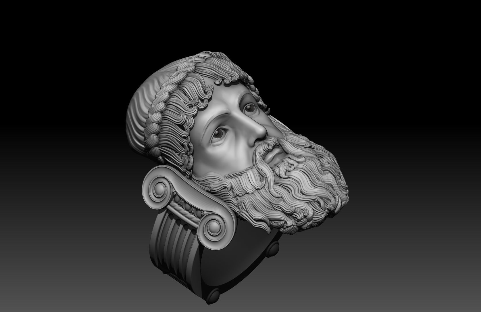 zeus ring 3D print model_4