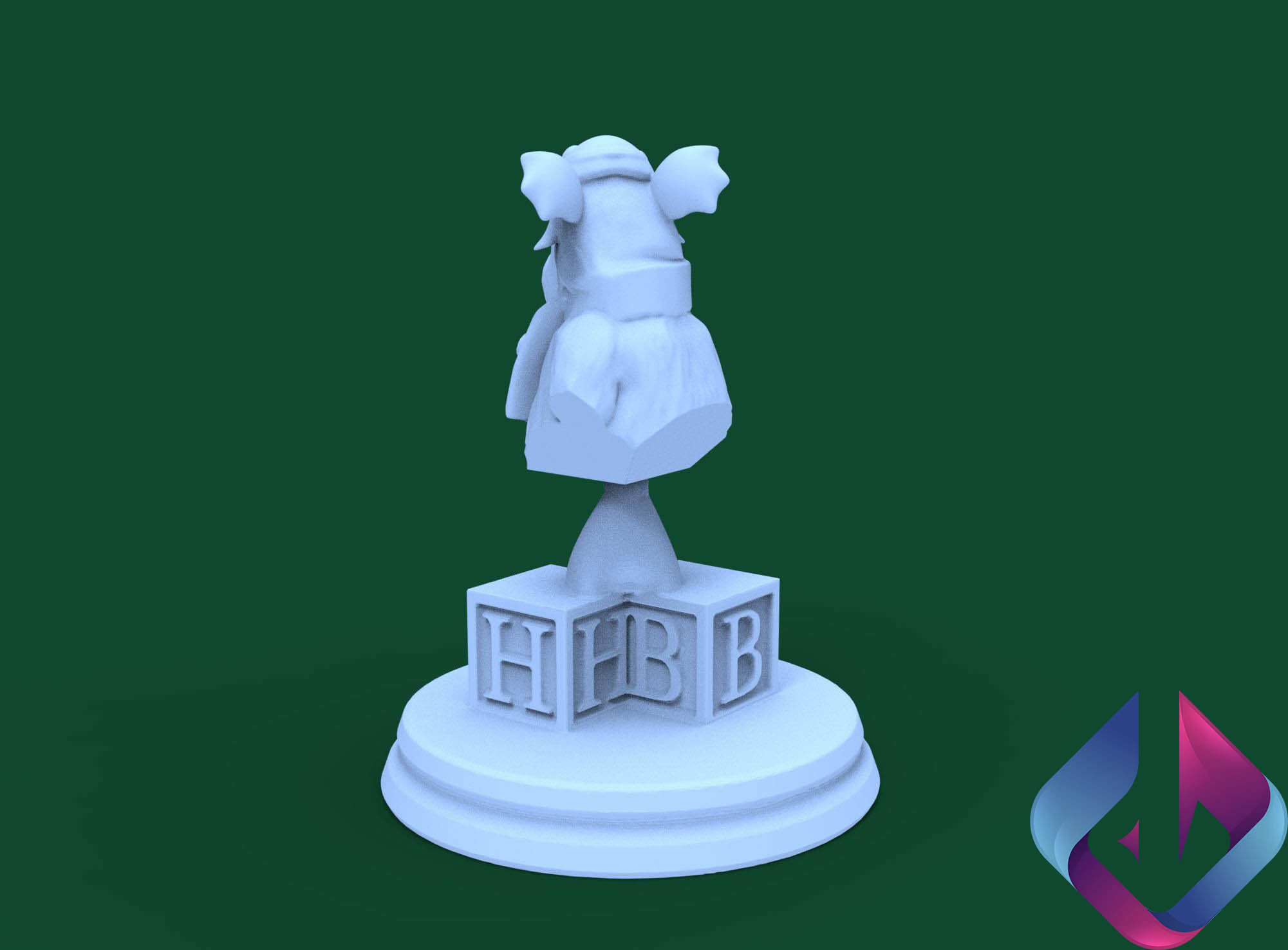 Mutley for 3d printing 3D model_9