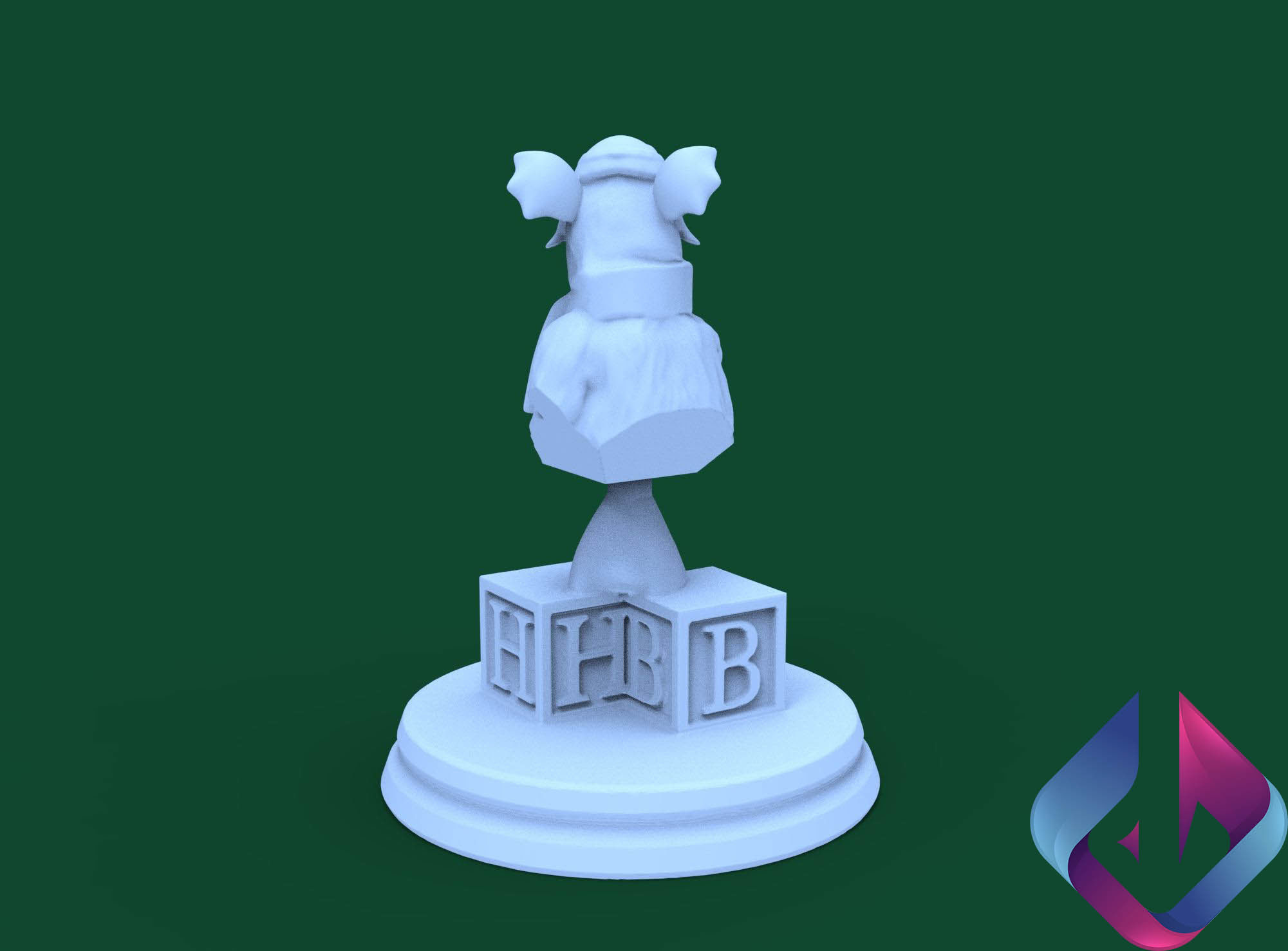 Mutley for 3d printing 3D model_6